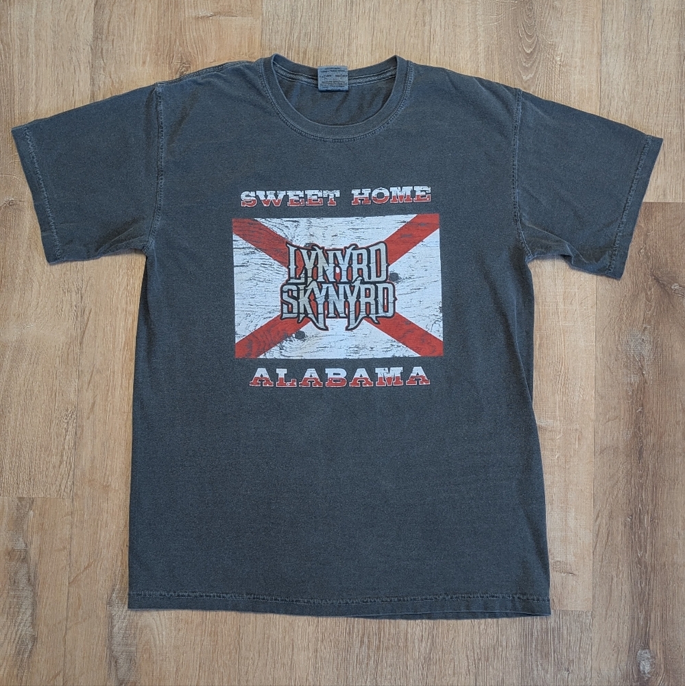 Lynyrd Skynyrd Sweet Home Alabama 2018 Farewell Tour Charcoal T-shirt Medium